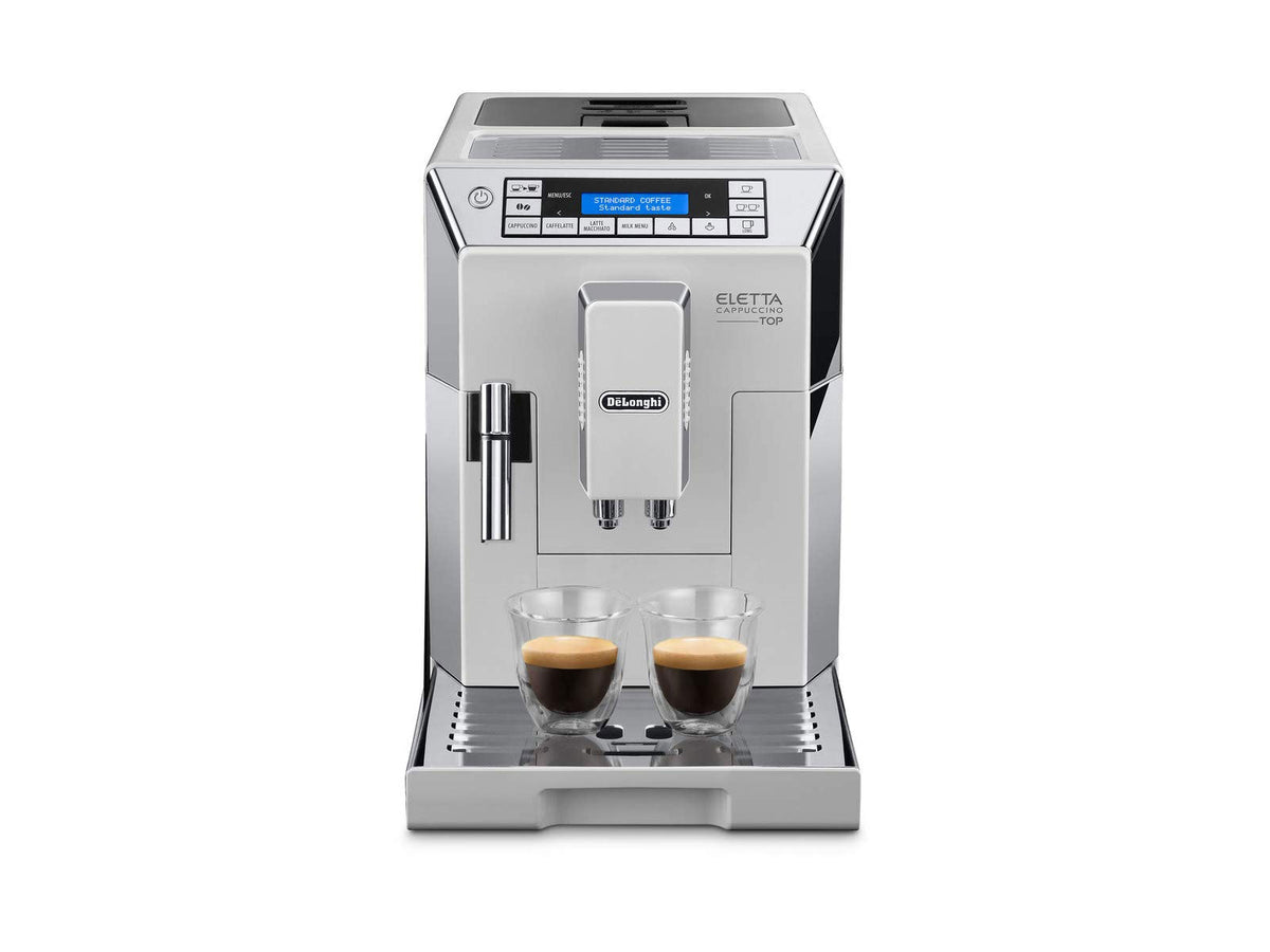 DeLonghi Eletta Cappuccino ECAM 45.760.W Top Fully Automatic Coffee Machine - Made in Italy