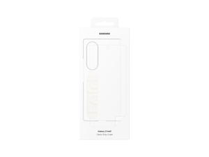 Samsung Galaxy Z Fold7 Clear Grip Case With Anti-reflecting Screen Protector Film