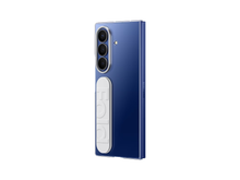 Load image into Gallery viewer, Samsung Galaxy Z Fold7 Clear Grip Case With Anti-reflecting Screen Protector Film