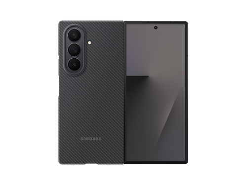 Samsung Galaxy Z Fold7 Carbon Shield Case With Anti-reflecting Front Screen Protector Film