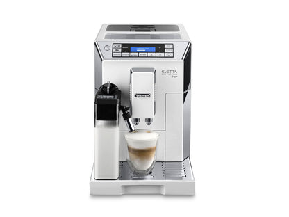 DeLonghi Eletta Cappuccino ECAM 45.760.W Top Fully Automatic Coffee Machine - Made in Italy