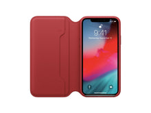 Load image into Gallery viewer, Apple iPhone XS Leather Folio Case - Made By Apple - South Port™