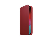 Load image into Gallery viewer, Apple iPhone XS Leather Folio Case - Made By Apple - South Port™