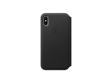 Load image into Gallery viewer, Apple iPhone X Leather Folio Case - Made By Apple - South Port™