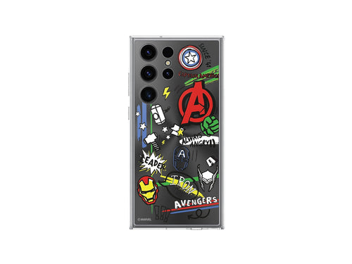 Samsung Galaxy S23 Ultra Marvel Doodle Swappable Backplate - South Port™ - Marvel
