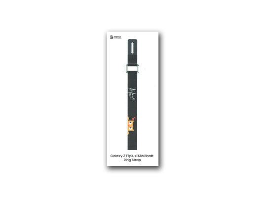 Samsung x Alia Bhatt Ring Strap for Galaxy Z Flip3 / Flip4 / Flip5 Silicon Cover with Ring - South Port™