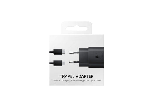 Samsung 25W Travel Adapter + USB-C To C Cable - South Port™ - Samsung India Electronics