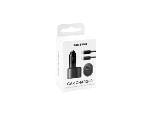 Samsung 45W Fast Charge Dual Car Adapter + USB-C Cable - South Port™