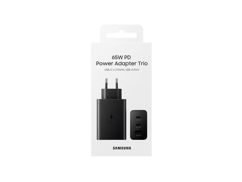 Samsung 65W PD Power Adapter Trio - South Port™ - Samsung India Electronics
