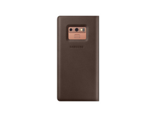 Load image into Gallery viewer, Samsung Galaxy Note9 Leather Flip Wallet Cover - South Port™ - Samsung India Electronics