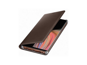 Samsung Galaxy Note9 Leather Flip Wallet Cover - South Port™ - Samsung India Electronics