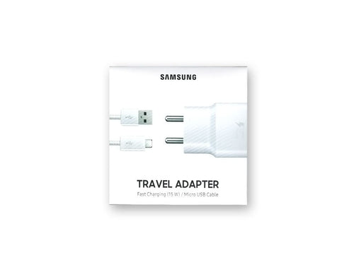 Samsung 15W Travel Adapter + Micro USB Cable - South Port™ - Samsung India Electronics